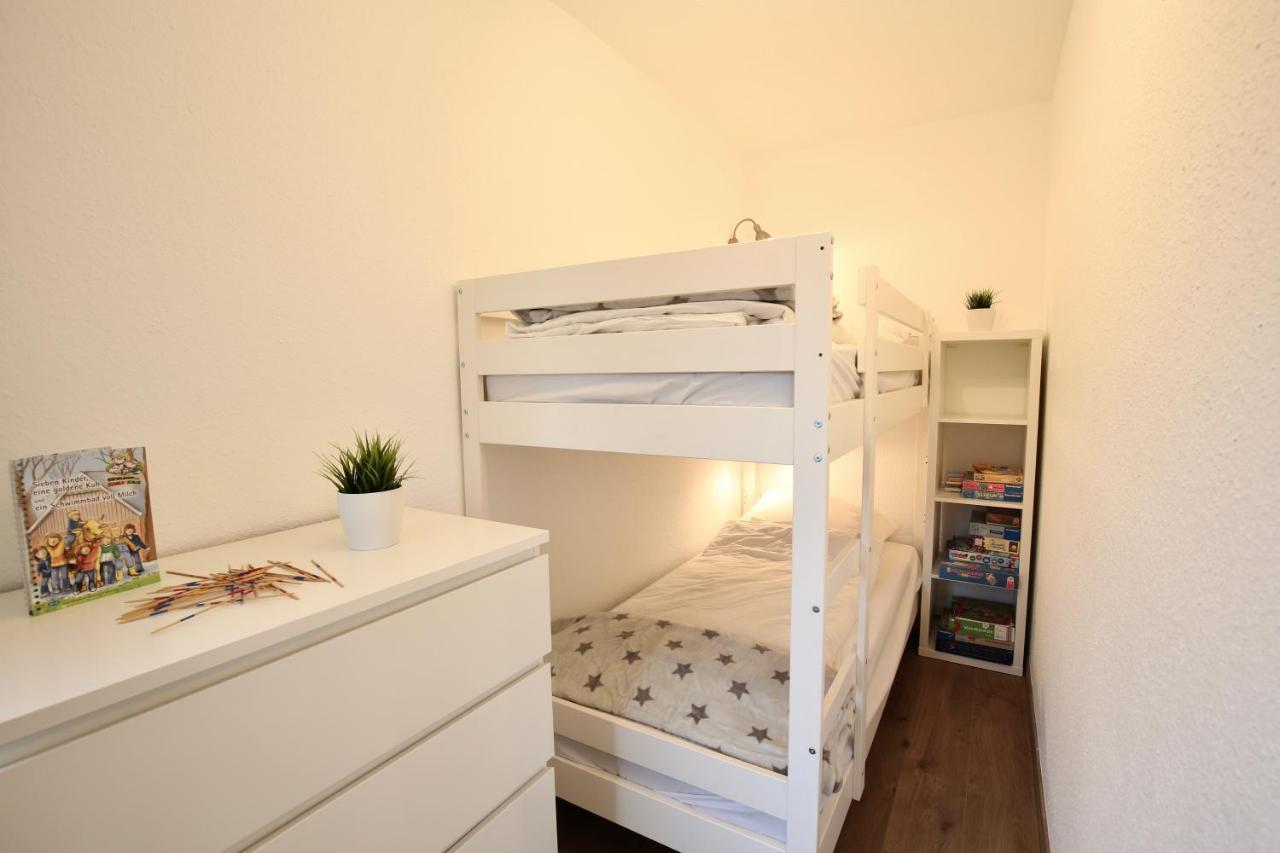 Ferienwohnung Gustav - Moderne Maisonette-Wohnung Mit Terrasse วังเกร์โอเกอ ภายนอก รูปภาพ