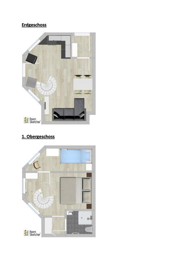Ferienwohnung Gustav - Moderne Maisonette-Wohnung Mit Terrasse วังเกร์โอเกอ ภายนอก รูปภาพ